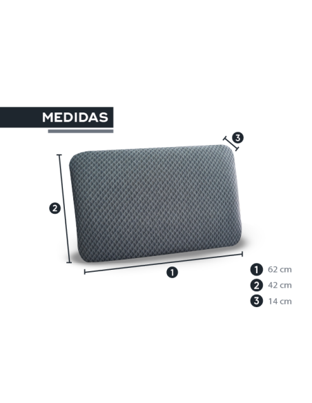 Almohada Memory Foam Dark