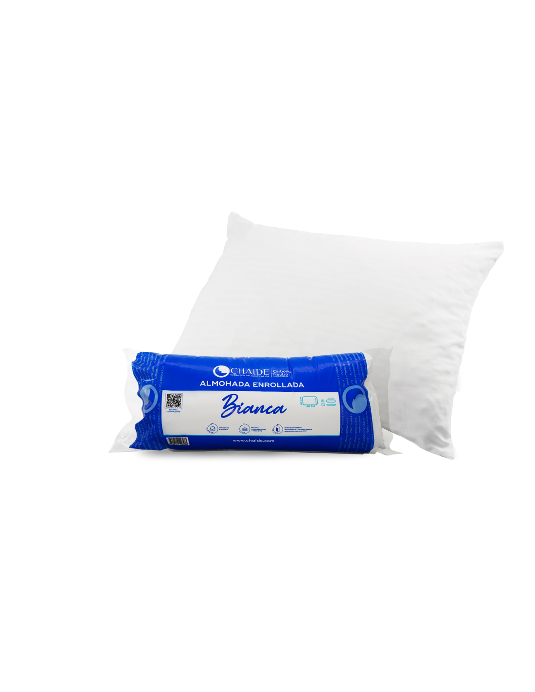 ALMOHADA ENROLLADA BIANCA